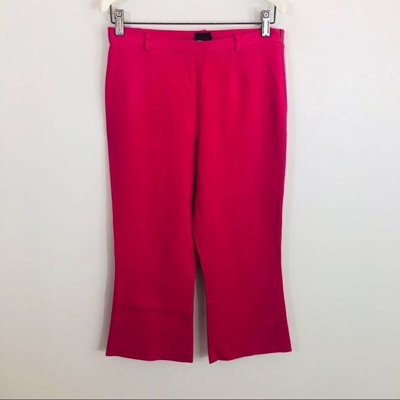 Dolce & Gabbana Pink Cropped Capri Flare 28 42 6 DG Authentic Barbie Core - Picture 1 of 7